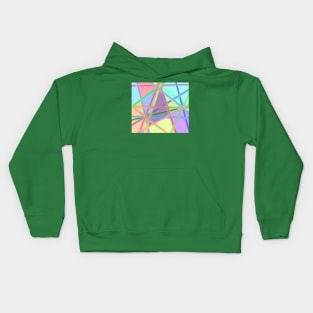 Through a Looking Glass (Abstract Art) Kids Hoodie